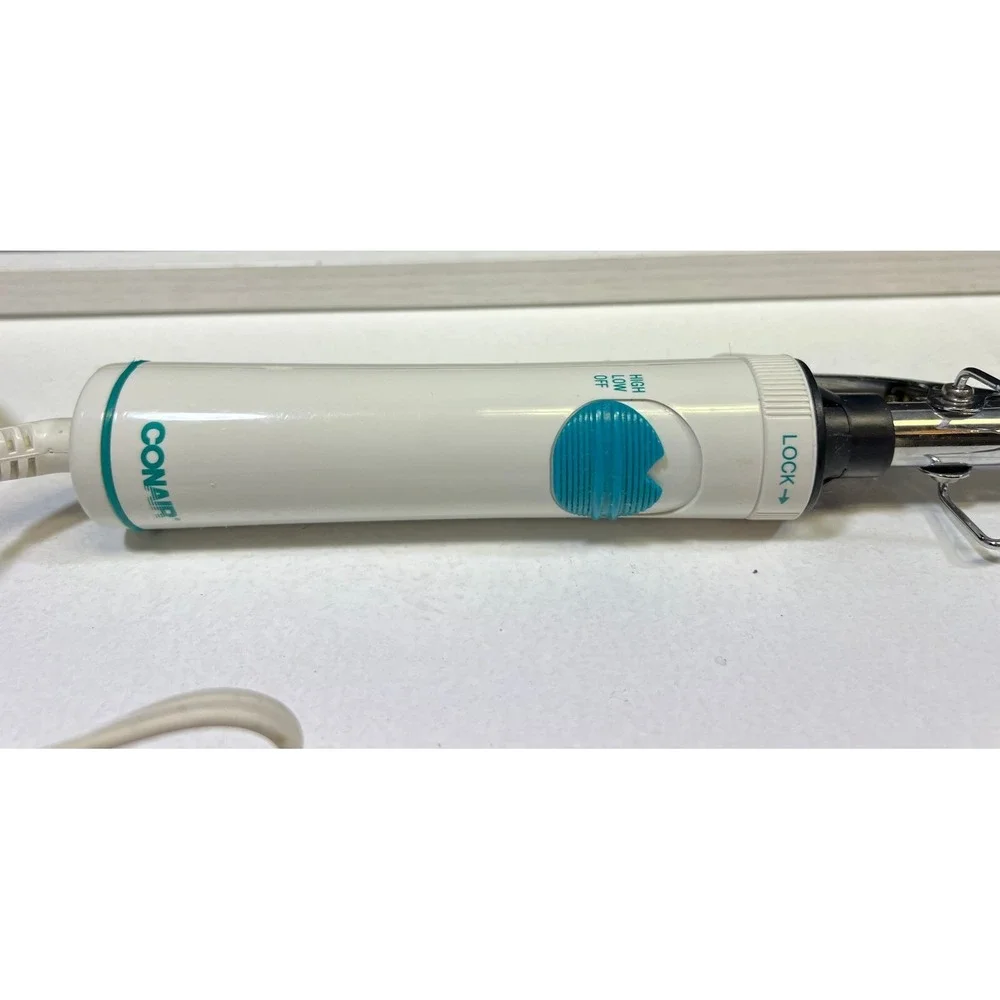 Conair Curling Iron 3/4 Inch Ceramic Barrel Dual‎ Voltage Travel Size - TESTED